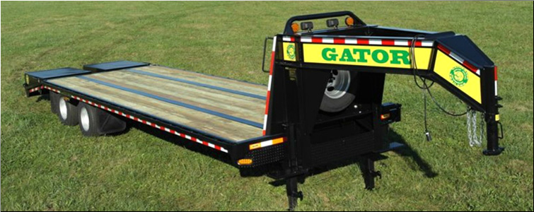 GOOSENECK TRAILER 30ft tandem dual - all heavy-duty equipment trailers special priced  Unicoi County, Tennessee